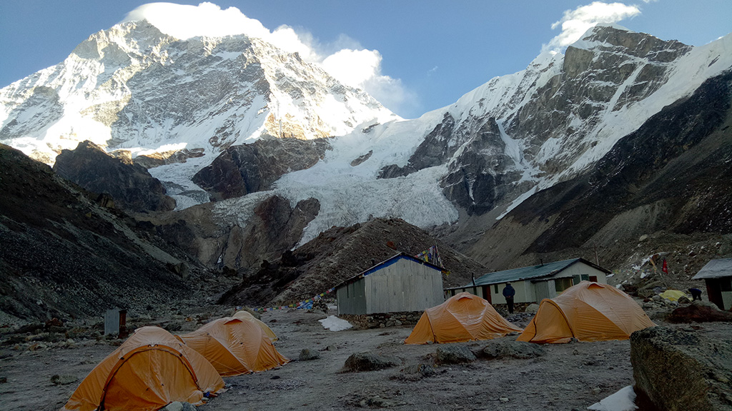 Our Campsite at Makalu Base Camp 